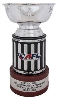 2006 Chicago Rush Arena Football League ArenaBowl XX Championship Large 18-Inch Tall Trophy